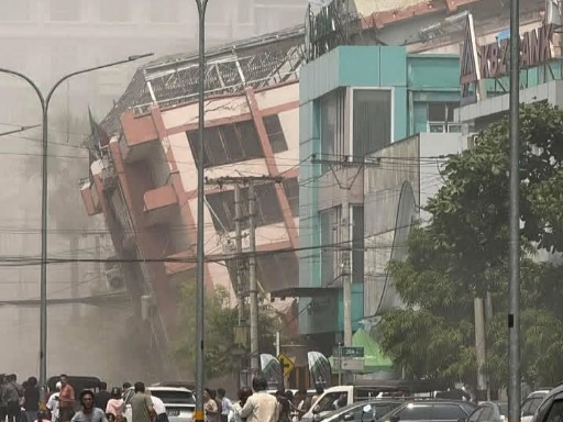 Gempa Bumi Berkekuatan 7,7 Guncang Myanmar, Terasa Hingga Bangkok