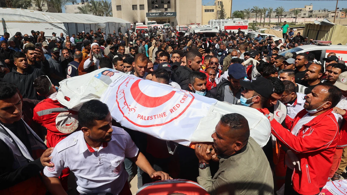 15 Relawan Medis Palestina Tewas, Israel Dituding Lakukan Eksekusi Massal