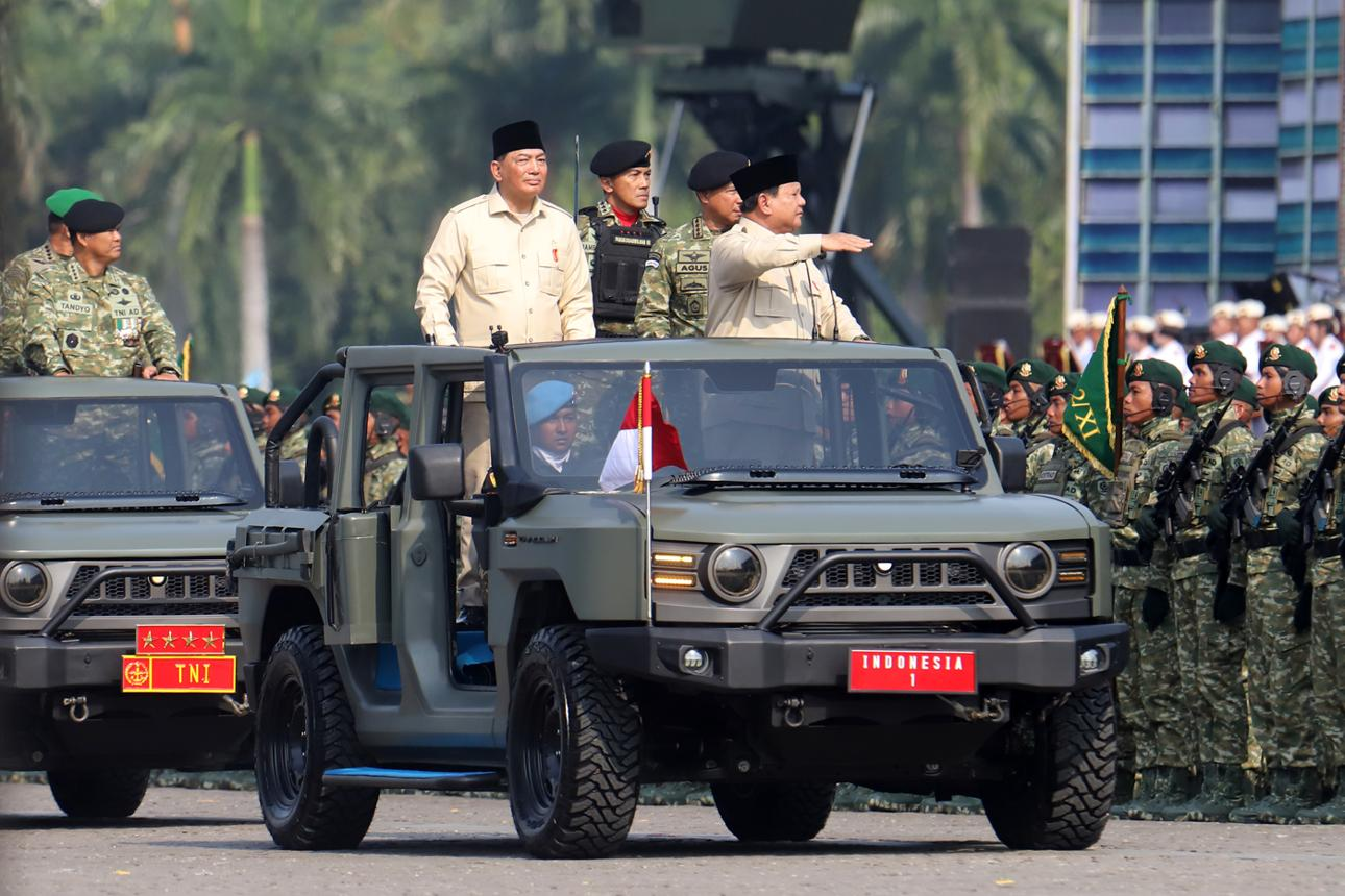 BREAKING NEWS - HUT ke-81 TNI: Prabowo Resmikan 6 Kodam Baru dan Ratusan Satuan, Upacara Digelar Sederhana di Cilangkap