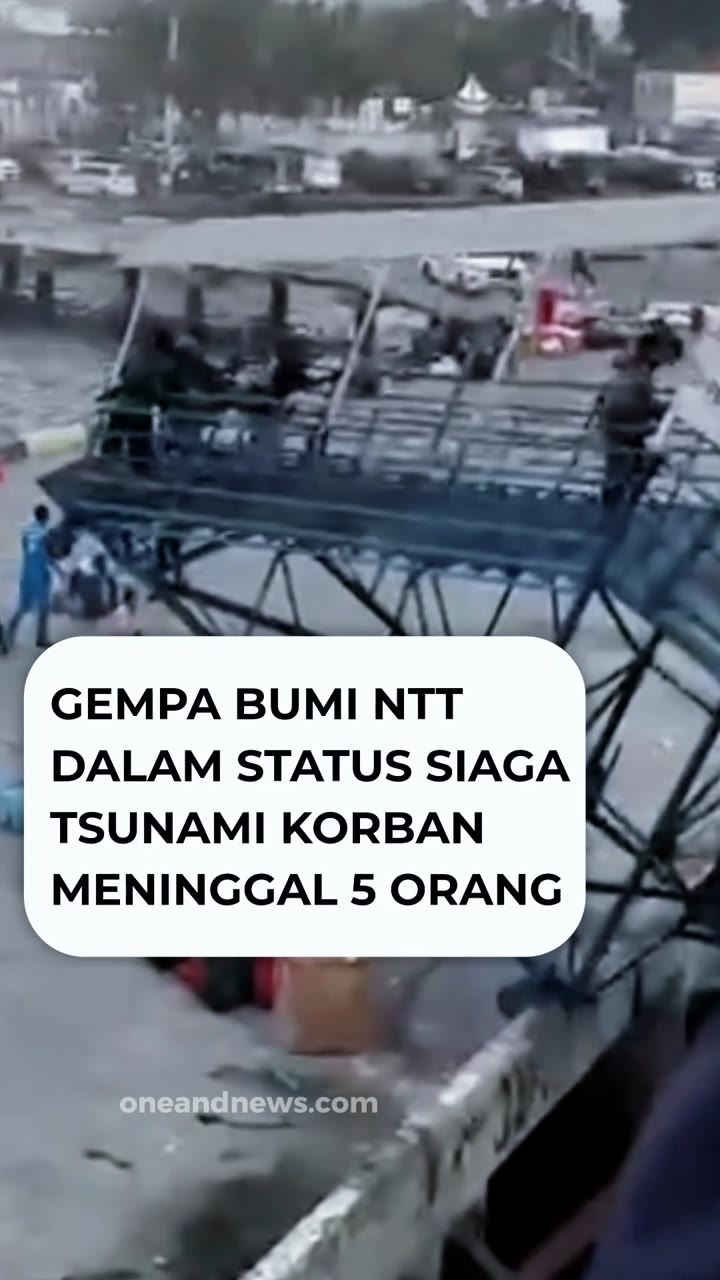 GEMPA NTT HINGGA 54 KORBAN JIWA