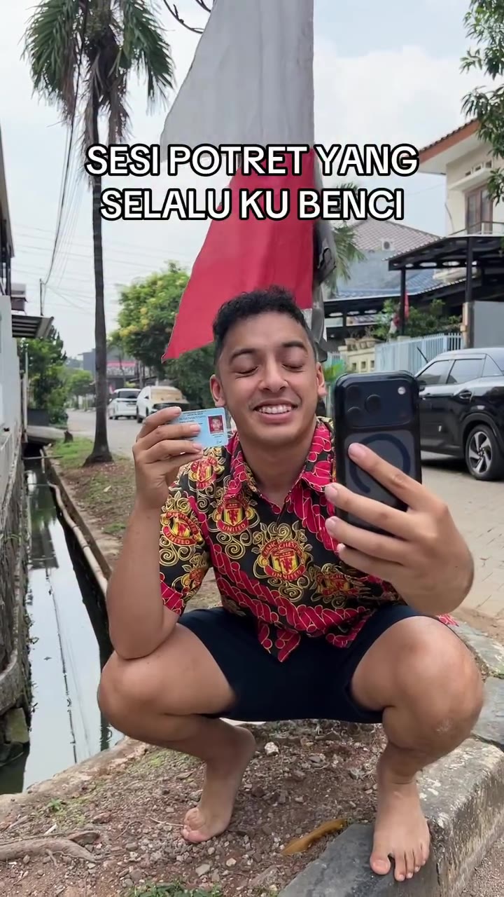 Sesi Potret yang selalu kubenci lucu