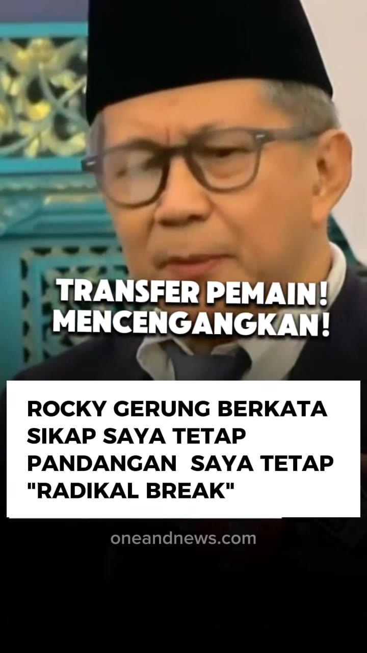 Rocky gerung gabung kabinet prabowo